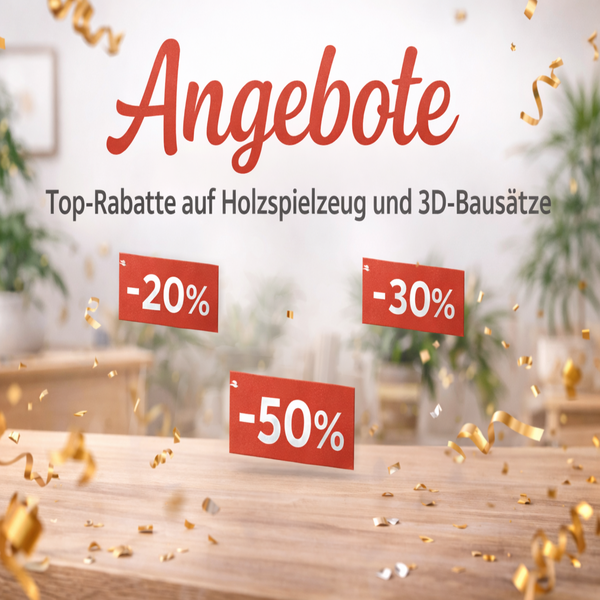 Holzbausätze im Angebot/Salle