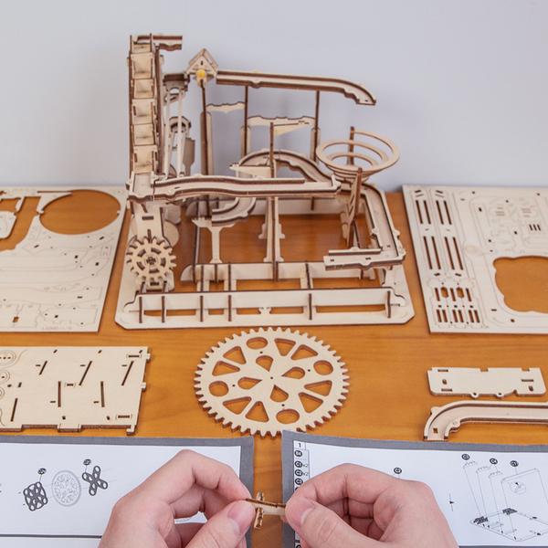 3D Puzzle Murmelbahn Waterwheel (Teile 254)