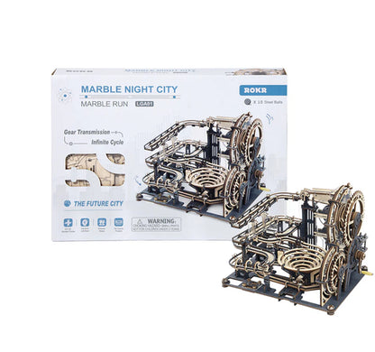 3D Puzzle Murmelbahn Night City 2.0 (Teile 294)
