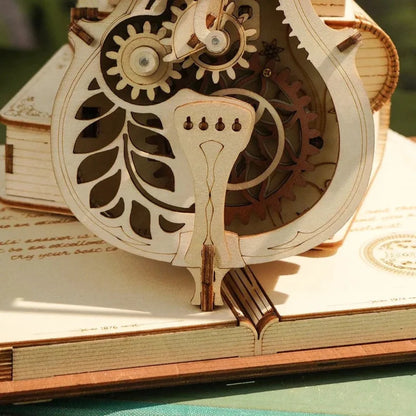 ROKR 3D Holzpuzzle Cello – Musikalischer Holzbausatz mit Klang (199 Teile)