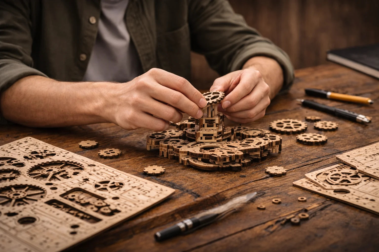  3D Puzzle mit echter Präzision